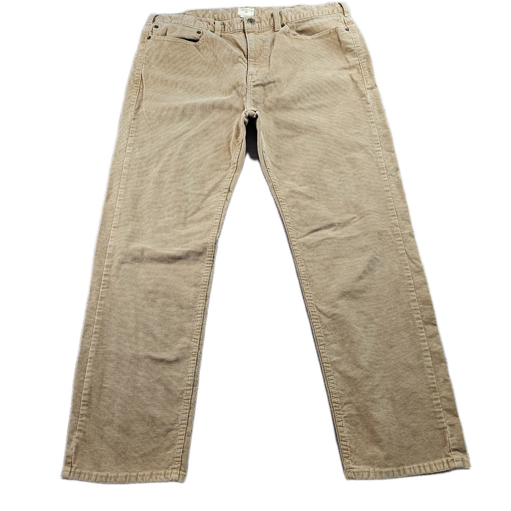 Dockers Corduroy Pants‎ Men's 38x30 Beige 5-Pockets Casual Mid-Rise Straight Fit